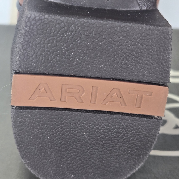 Ariat Women’s Round Up Remuda Brown Leather Cowboy Boots Women's 5.5 or 4 Youth - Picture 11 of 16